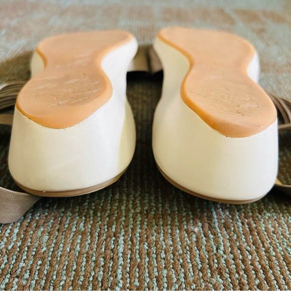 Ziera Greige Taupe Gayle Adjustable Straps Low Wedge Sandals, size 11.5 42 M - Picture 11 of 11